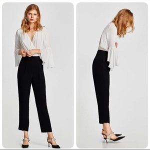 Zara Contrasting Jumpsuits Black & White Sz XS